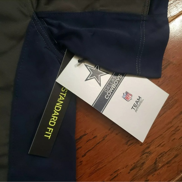 Nike Dallas Cowboy Dry Fit Men’s Small Polo Team Apparel Gray NWT - Picture 5 of 5